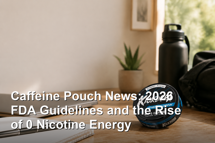 Caffeine Pouch News: 2026 FDA Guidelines and the Rise of 0 Nicotine Energy