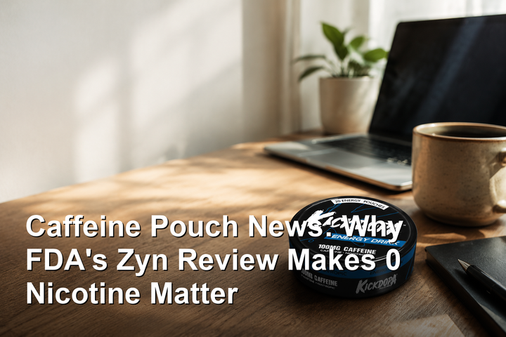 Caffeine Pouch News: Why FDA's Zyn Review Makes 0 Nicotine Matter