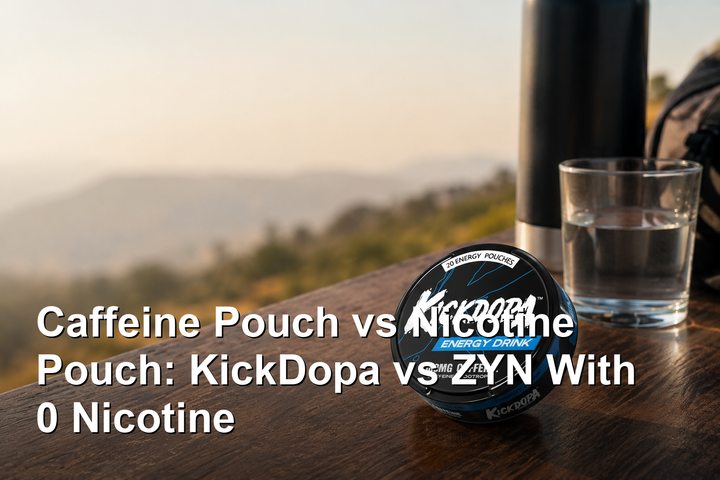 Caffeine Pouch vs Nicotine Pouch: KickDopa vs ZYN With 0 Nicotine