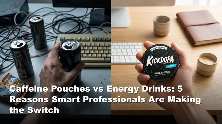 Caffeine pouches vs energy drinks comparison cover