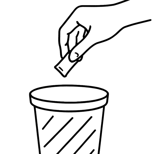 How to use Kickdopa - Toss the pouch